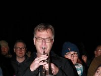 Battles Over 7  Andrew Russell played the Last Post and Reveille